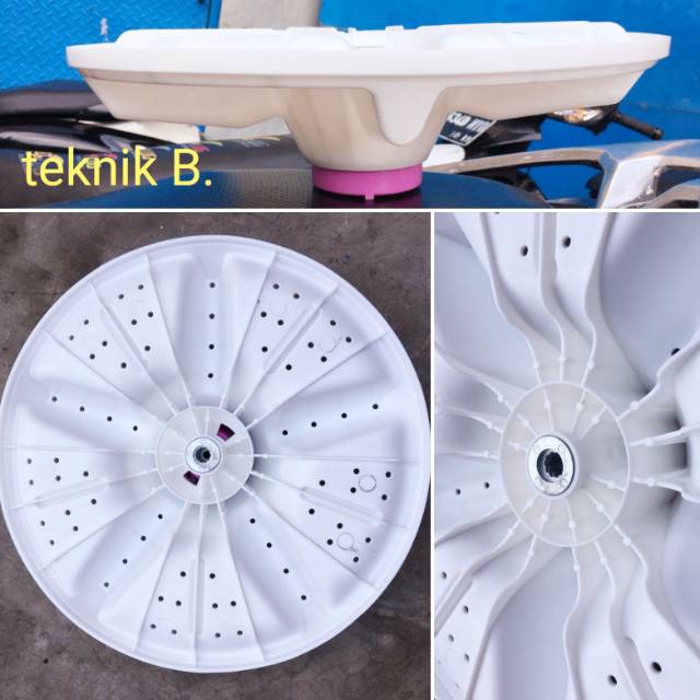 Pulsator Mesin Cuci POLYTRON Diameter 34 cm gigi AS 10 11 petak 8058 8556 9556 9555