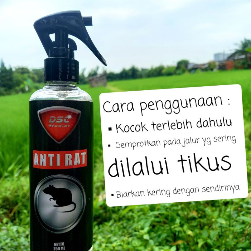 DSC Anti Rat Pengusir Tikus Kecoa Cicak / Pengusir tikus di Kap Mobil, Dapur, Kantor