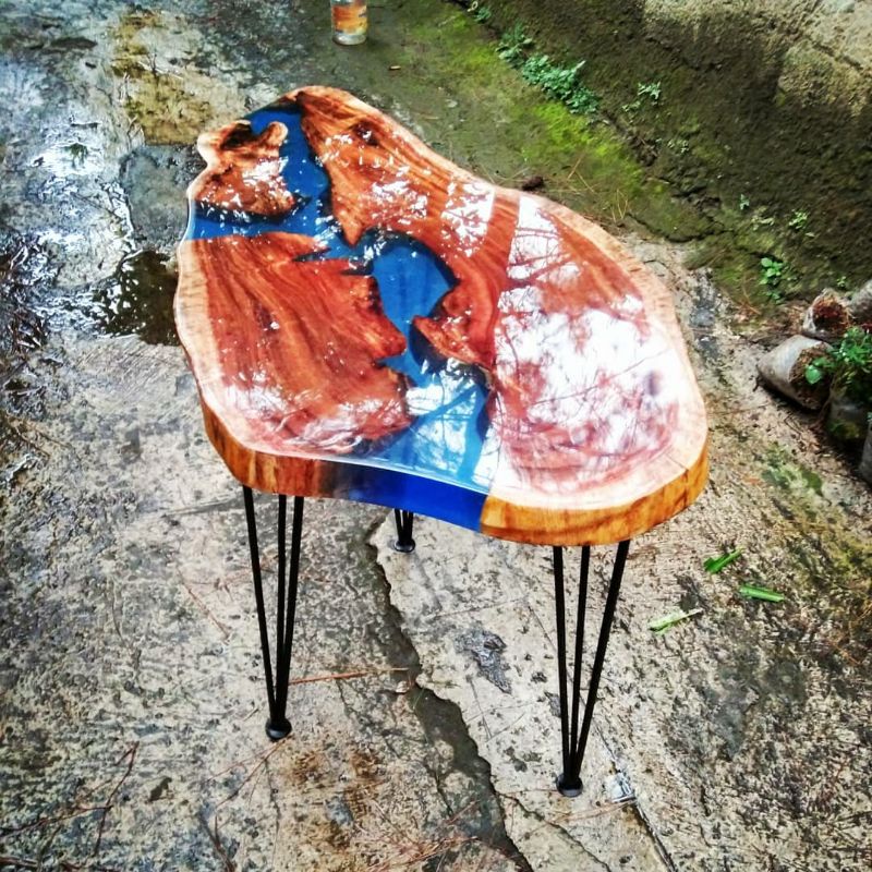 DSC resin meja unik varias interior