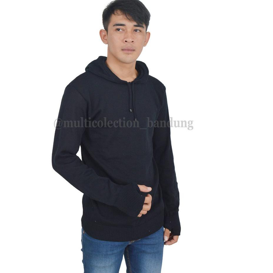 PREMIUM** RAJUT HOODIE SWEATER - Rajut Hoodie Pria - Grosir Rajut Bandung - Hoodie Rajut ฤ