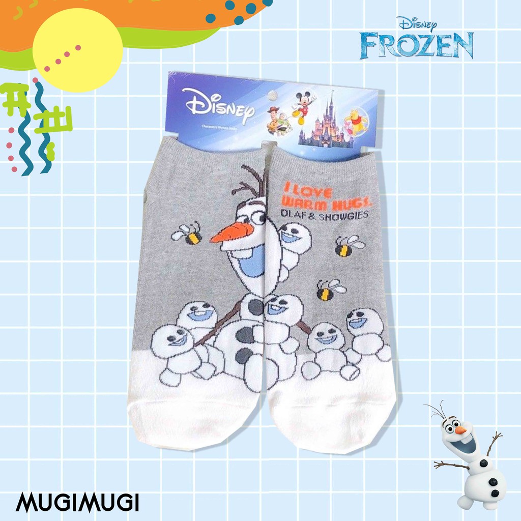 Kaos Kaki Disney Frozen / Kaos Kaki Elsa Anna Olaf