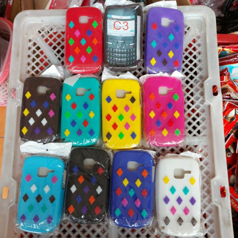 CASE SILIKON DIAOMOND NOKIA C3