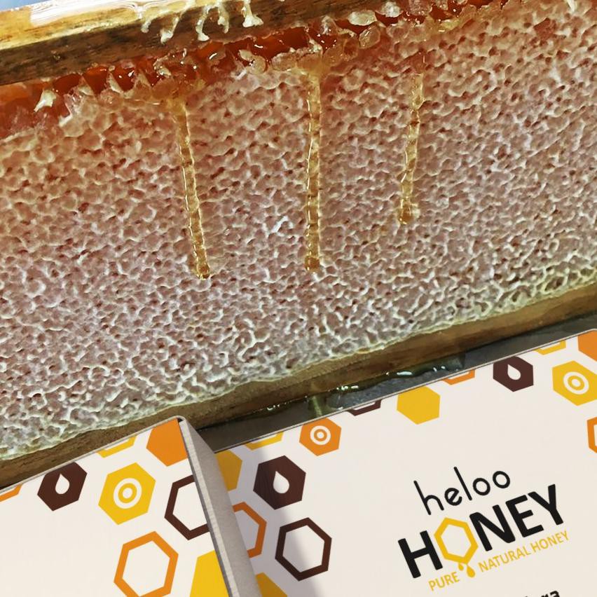 

Diskon!! KODE-770 Sarang Madu Premium Alami Honey Comb Heloo 250gr 100% Asli Pure Organic Honeycomb