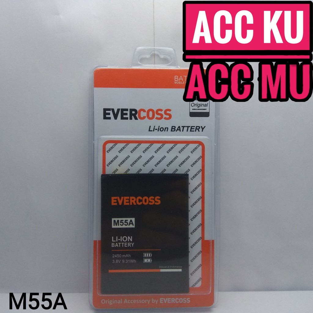 BATERAI EVERCROSS M55A BATTERY EVERCROSS M55A ORIGINAL 99