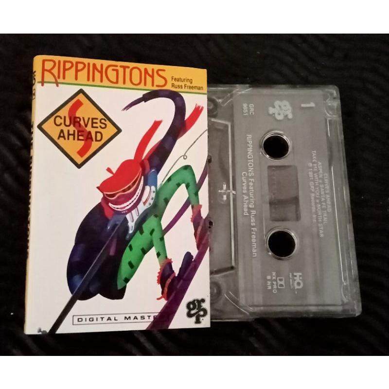 Kaset Pita Import The Rippingtons - curve ahead - jazz