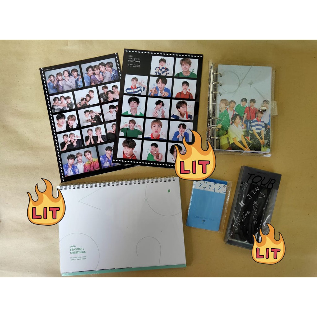 BTS SG 2020 SHARING & DECO STRAP MOTS TOUR