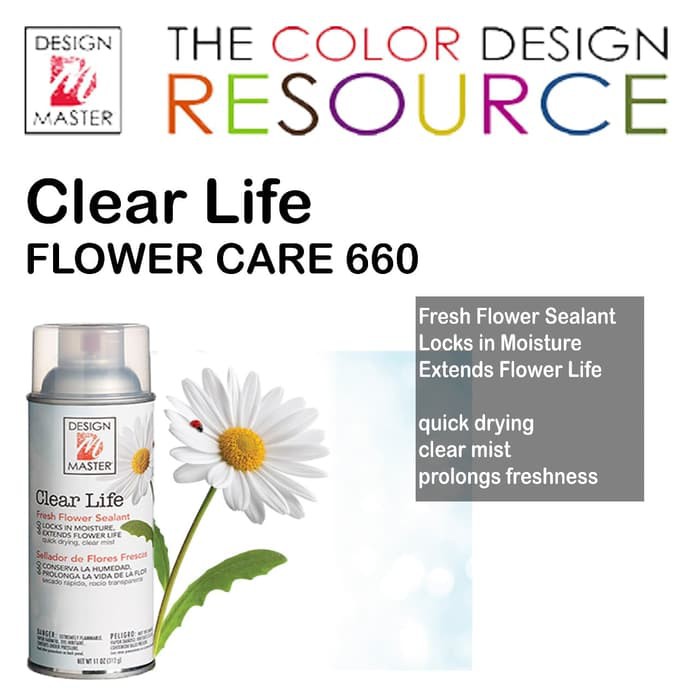 

Clear Life 660 pengawet bunga design master barang florist
