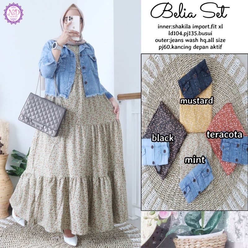 BELIA SET ORI N&D FASHION