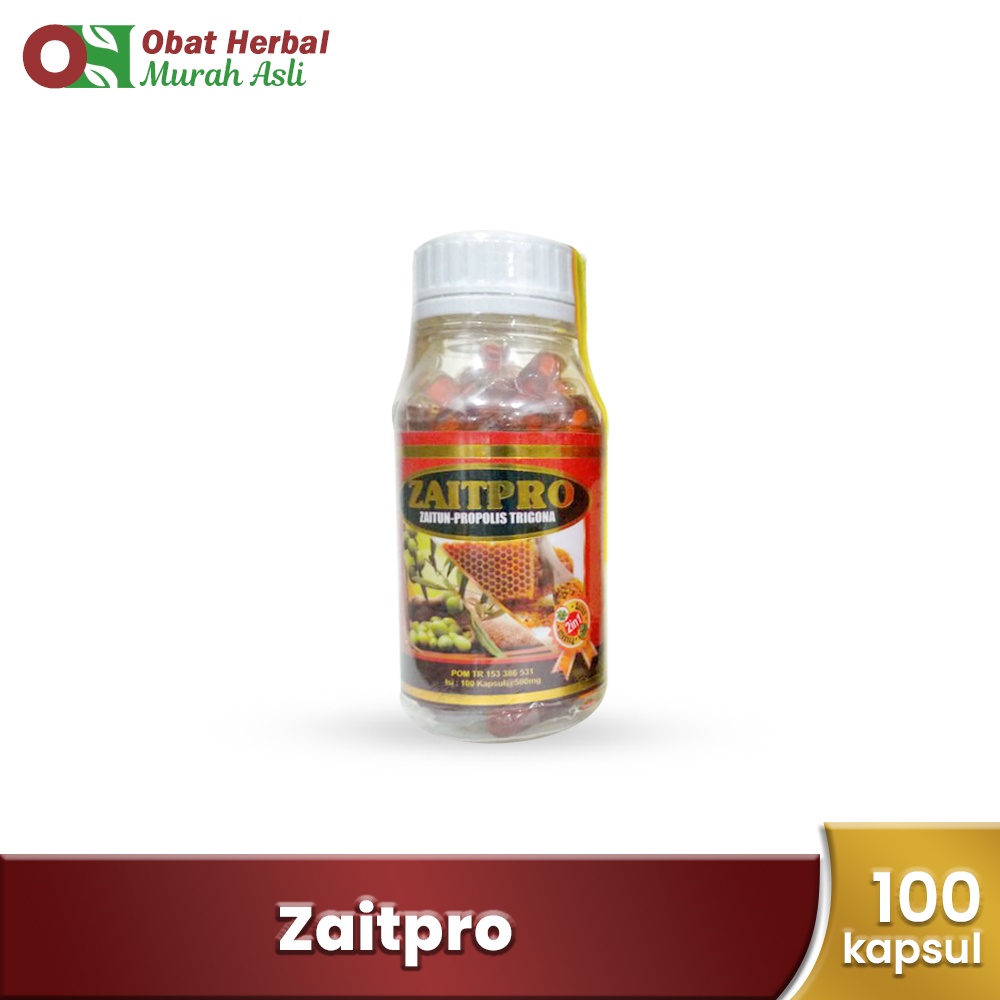 Zaitpro 3 In 1 Habbatussauda Propolis 100 Kapsul Bukan Al Arobi