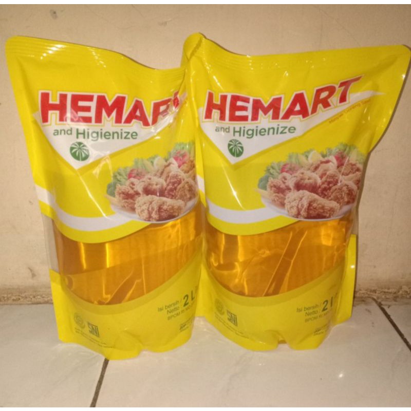 minyak goreng hemart 2 liter minyak goreng murah