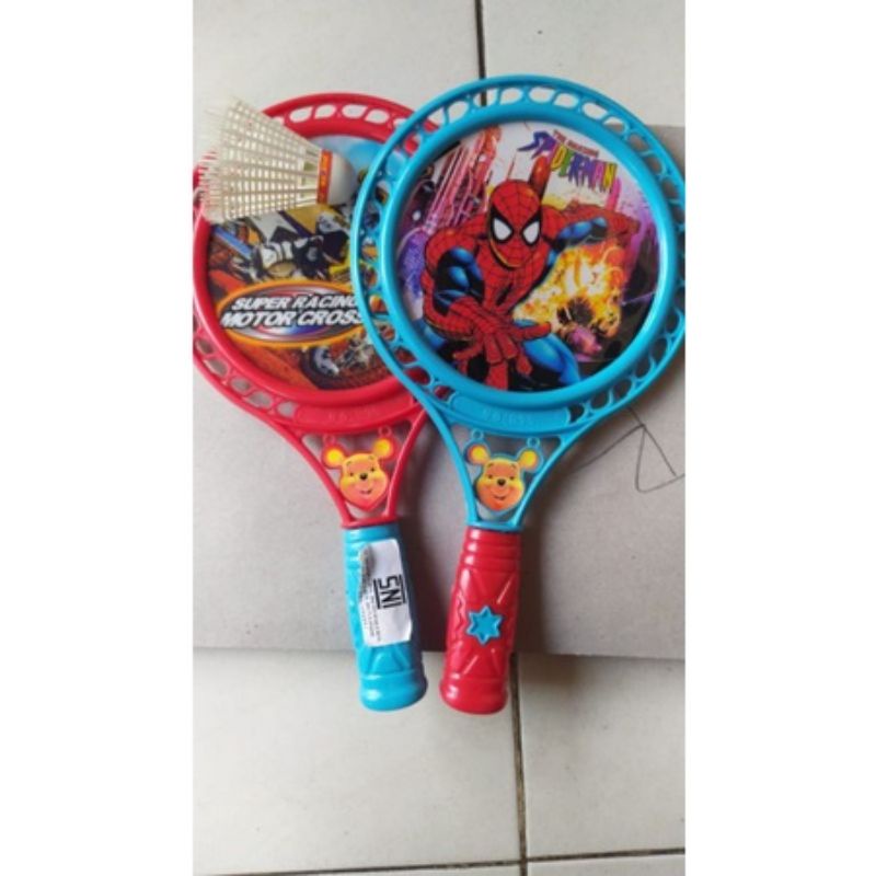 (PROMO) MAINAN ANAK RAKET TING TONG ISI SESET 2PCS