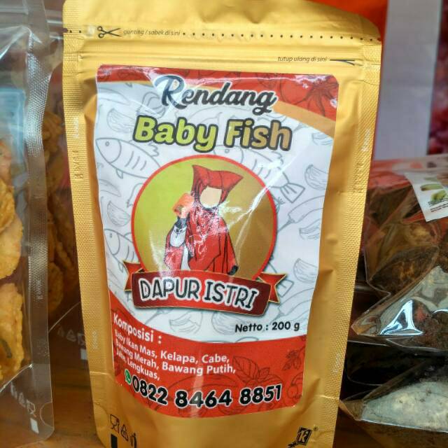 

Rendang Baby Fish