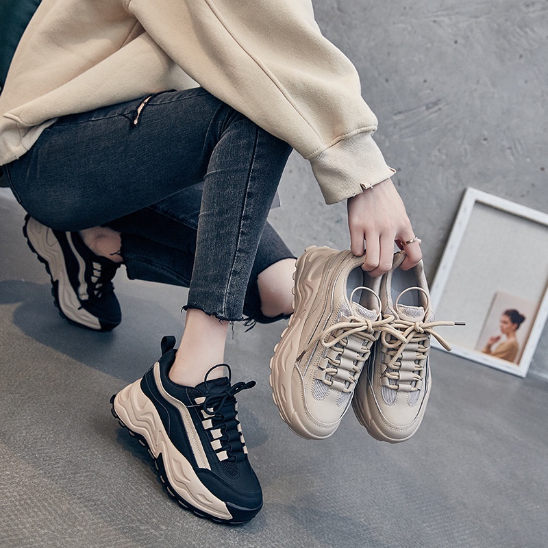 TOPGROSIR &quot;LV FREE BOX&quot; LV0122 JK Sepatu Sneakers Wanita Import Sport Shoes Sepatu Fashion Wanita Korean Style High Quality