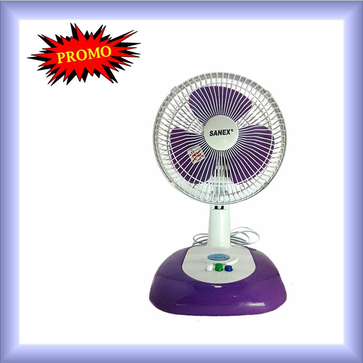 Kipas Angin Meja kecil sanex 8 / deskfan desk fan sanex 8in murah