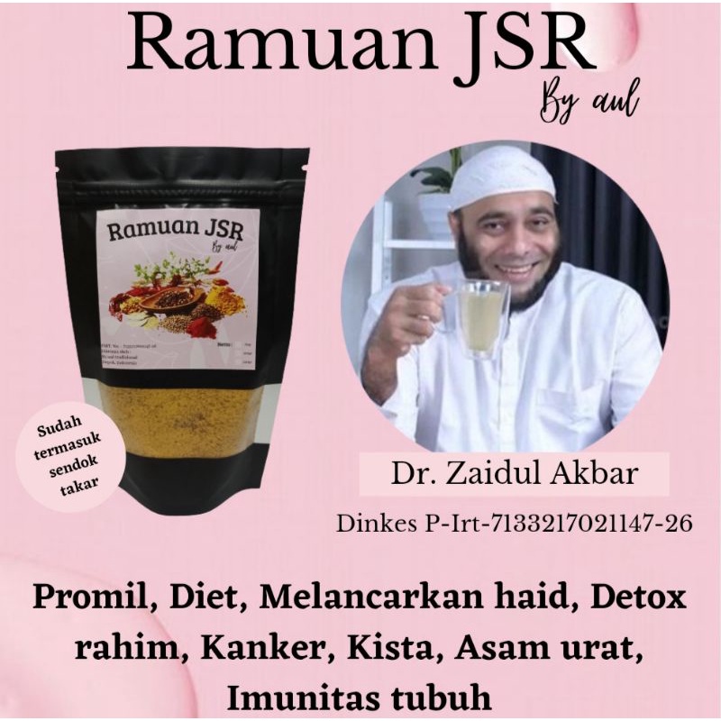Dr Zaidul Akbar Ungkap 3 Ramuan JSR untuk Kolesterol, Gula Darah, dan Detoks