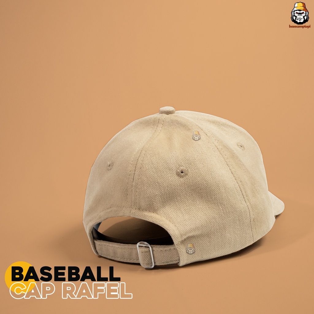 Topi Polo Caps Topi Baseball Polos Distro Pria Wanita Bahan Rafel Pengait Ring