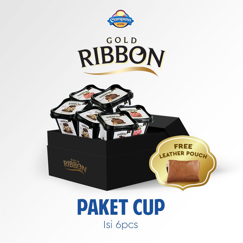 PAKET ICE CREAM GOLD RIBBON CUP ES KRIM Shopee Indonesia