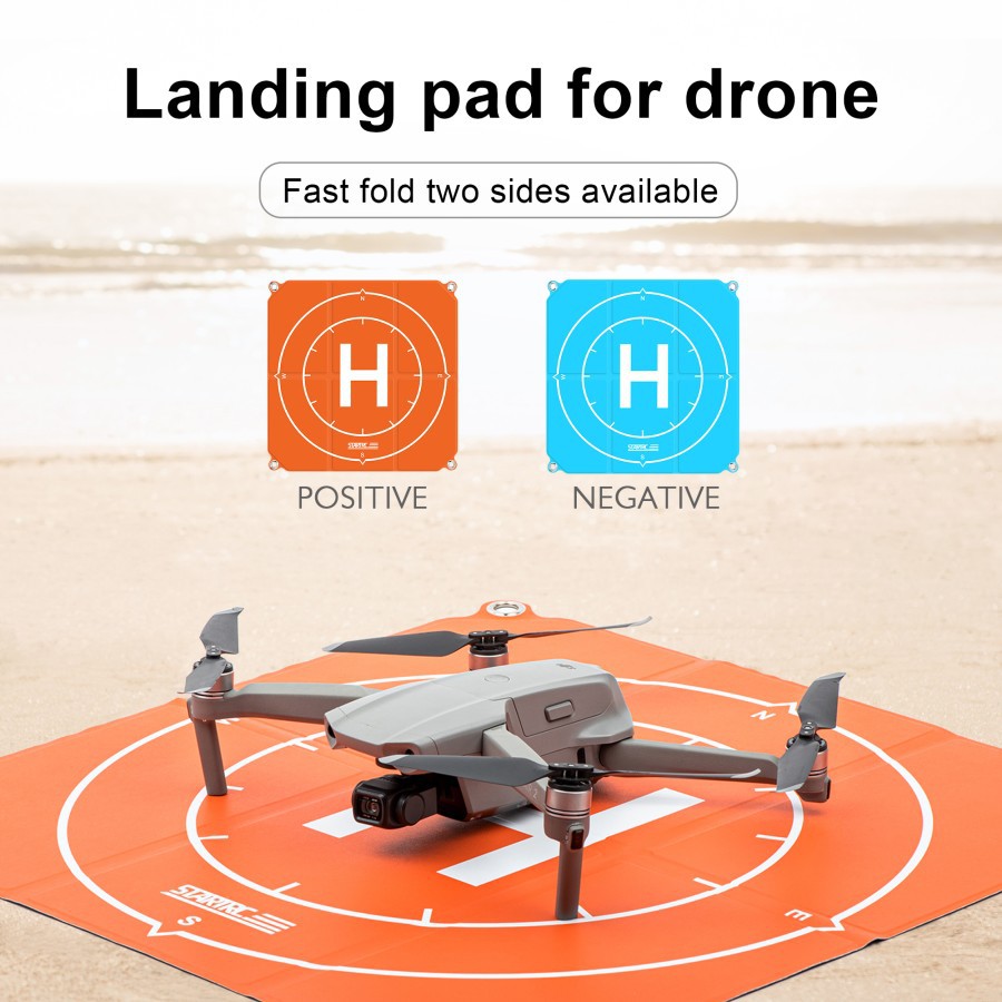 Startrc Foldable Portable Waterproof Square Landing Pad for DJI Drone