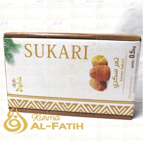 Kurma SUKARI Sukkari Basah / Kurma Sukkari Raja / Oleh Oleh Haji dan Umroh