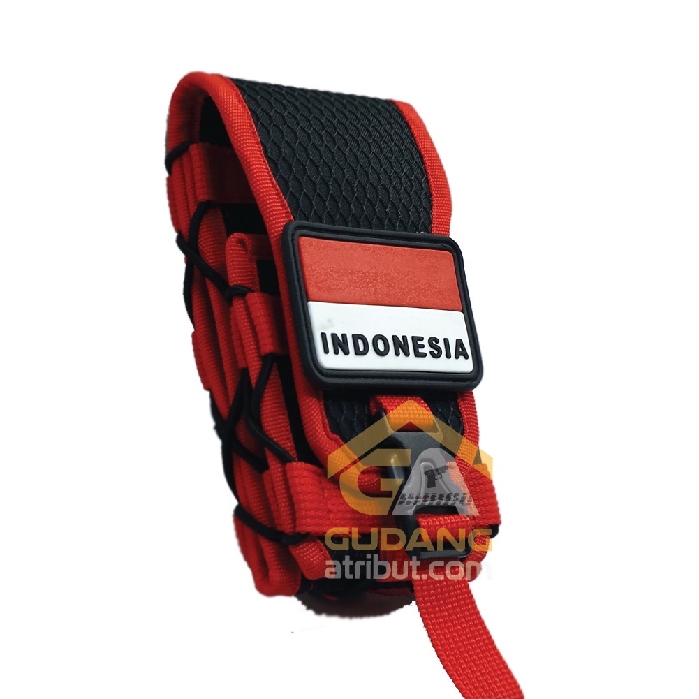 Sarung Hp Universal Merah Putih / Sarung Hp Universal Pinggang Merah Putih