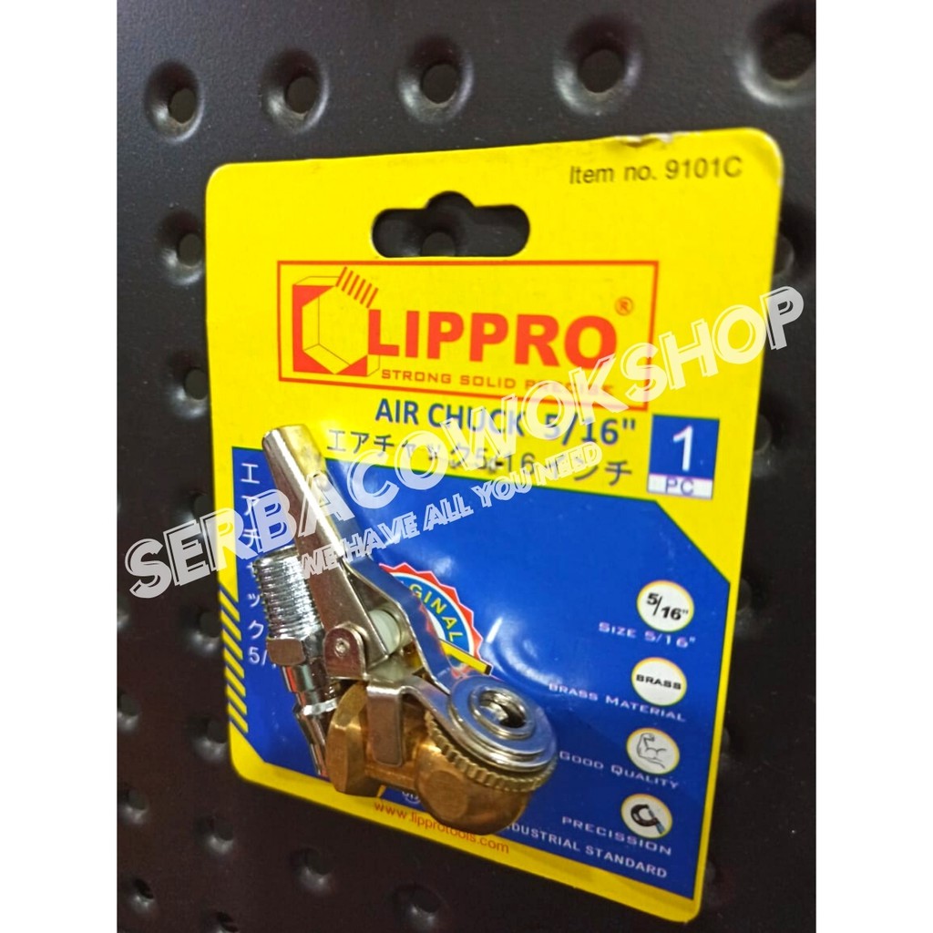 Lippro Air Chuck Isian Angin 5/16 Inch Model Keong Airchuck Coupler Termurah Berkualitas