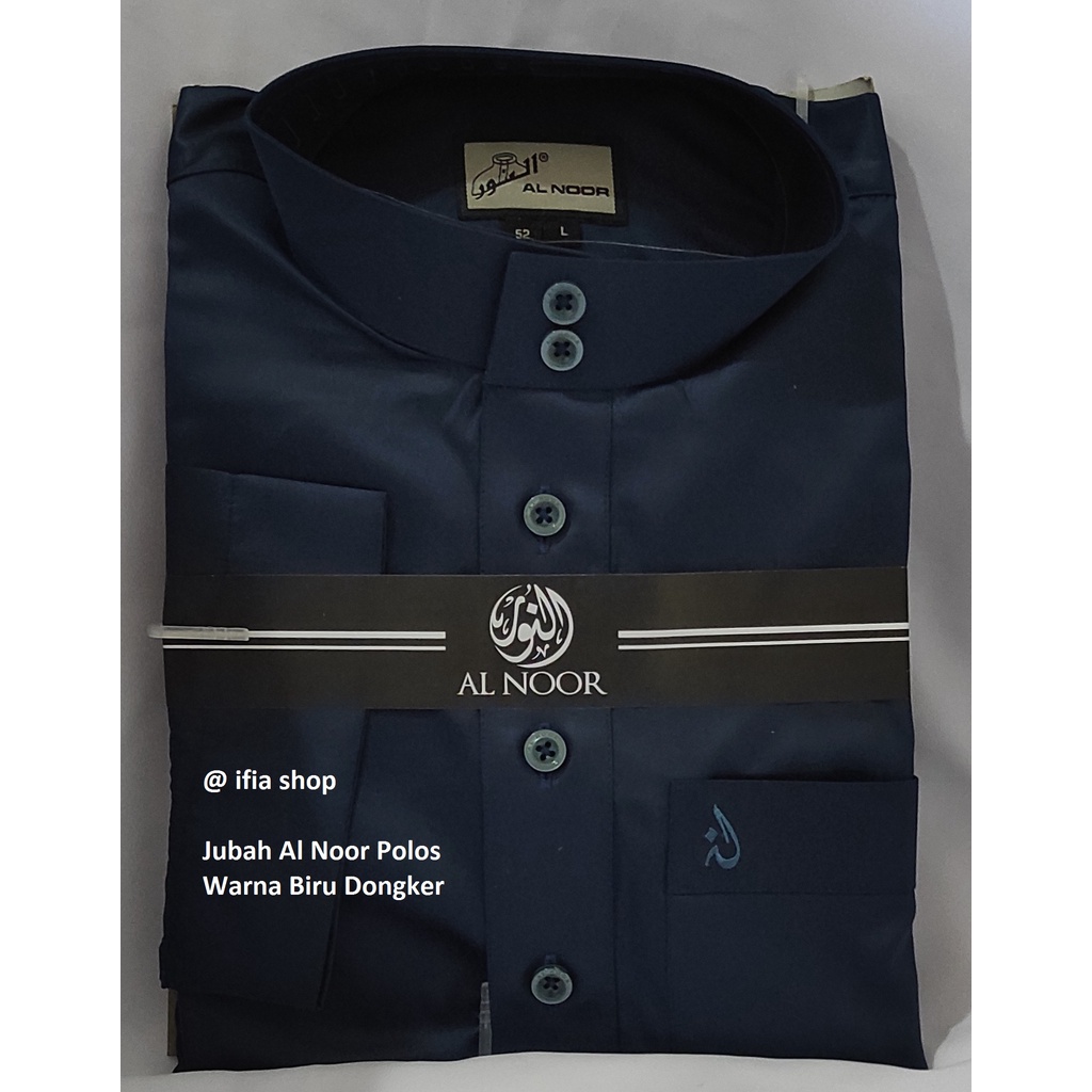 JUBAH GAMIS ARAB AL NOOR SIZE 50L - SEPERTI PAKAIAN DI AL HARAMAIN - ADA MODEL POLOS-KANCING PREMIUM