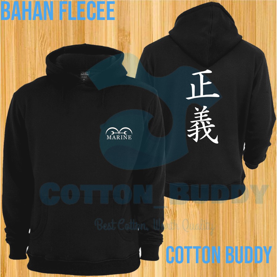 HOODIE ANIME ONE PIECE MARINE ANGKATAN LAUT KIZARU AOKIJI AKAINU SENGOKU GARP