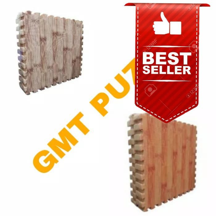 Matras Puzzle - Puzzle Lantai - Puzzle Evamat Karpet Puzzle Evamat Motif Bambu/Kayu/Karpet