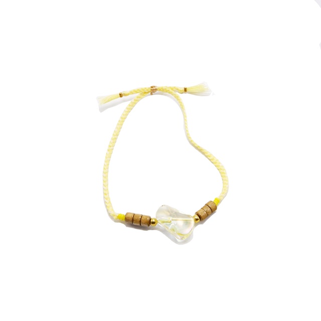 Gelang polygonal glass “yellow”