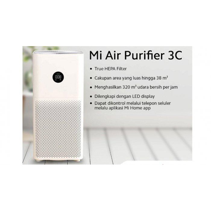 XIAOMI MI AIR PURIFIER 3C TRUE HEPA FILTER ORIGINAL GARANSI RESMI