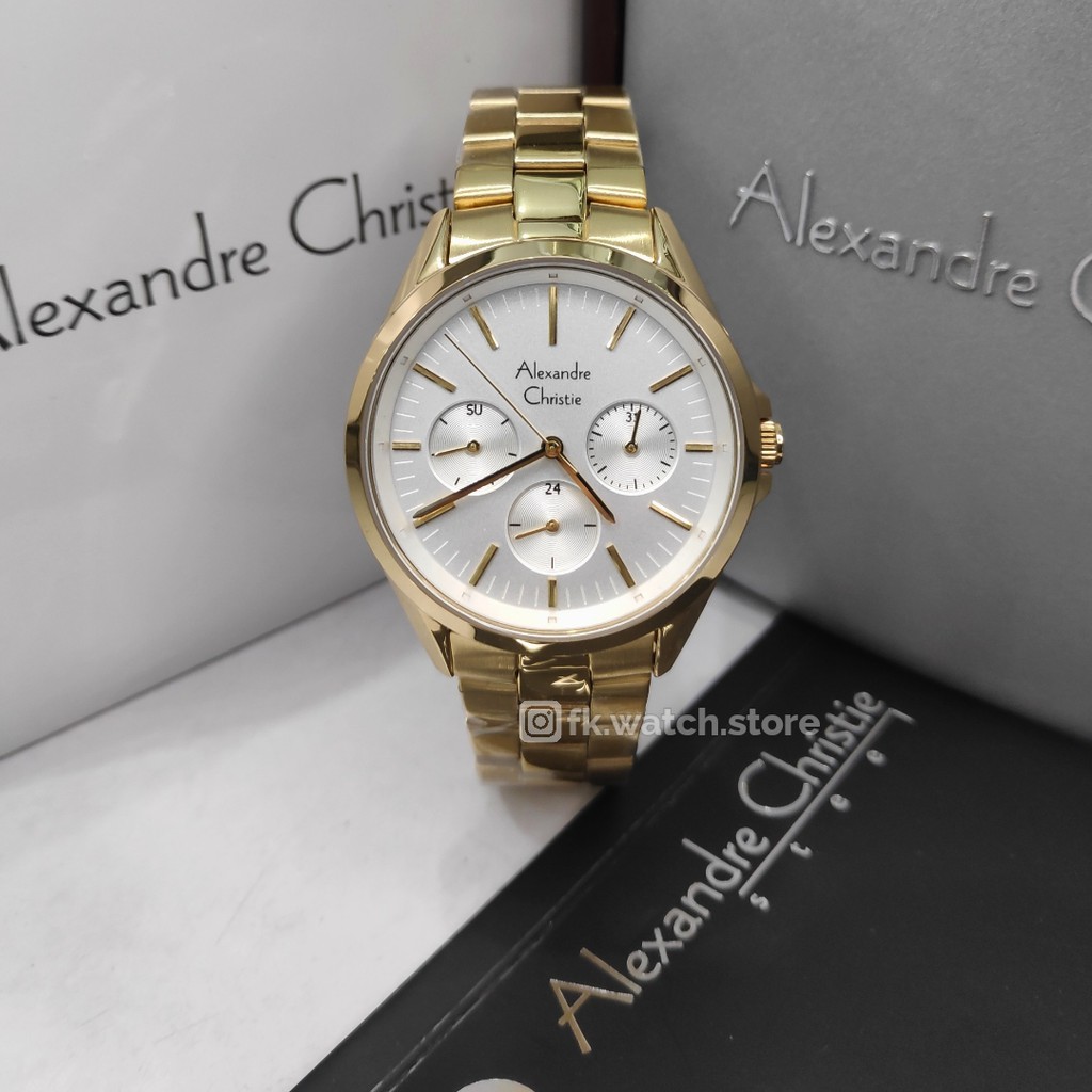 Alexandre Christie AC 2890 BF BGPSL / AC2890 Original Jam Tangan Wanita Analog