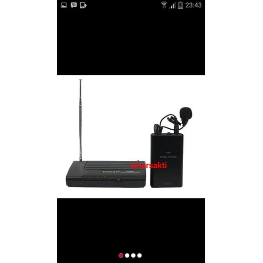 Mic wireless Krezt K 2380L ( clip on )