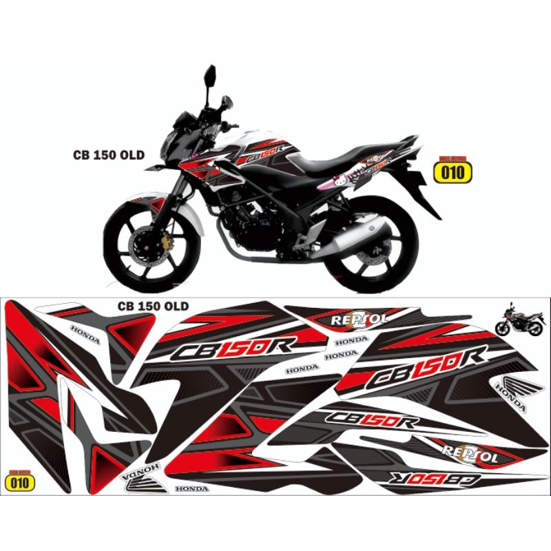 Striping cb 150 r old 2012-2014 / honda cb 150 r old / striping cb / decal cb / stiker cb