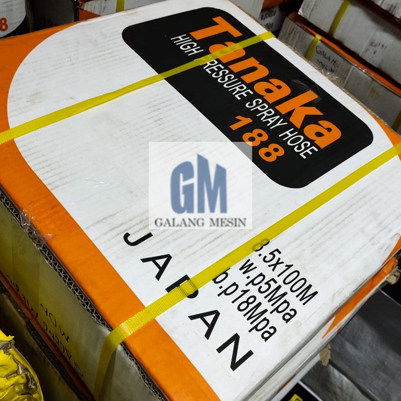 Tanaka 188 Selang Angin Air Kompresor 100m Japan High Pressure Spray Hose 100 meter Pompa Jeruk Powe
