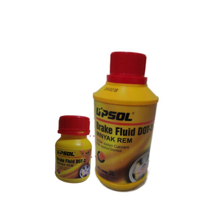 Upsol Brake Fluid Dot-3 Minyak Rem 50ml / 300ml