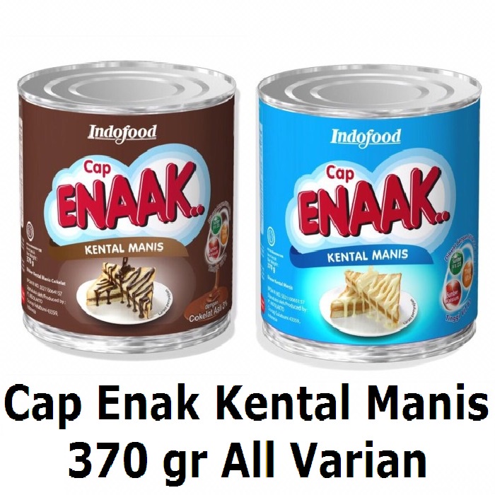 

Indofood Cap Enak Kental Manis 370 gr All Varian - Cap Enaak