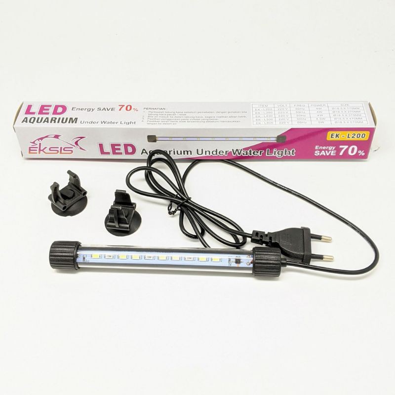 LED Aquarium Under Water Eksis EK-L200 Energy Save 70%