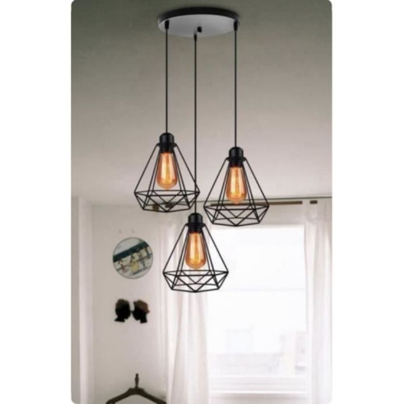 lampu plafon 3 cabang termurah