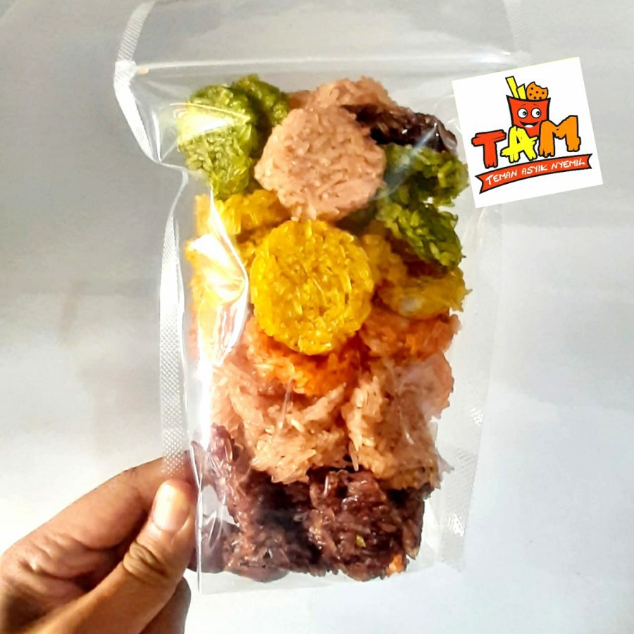 

Rengginang Mini Gurih (isi 40-45 pcs) Asli Bogor - Tam Snack