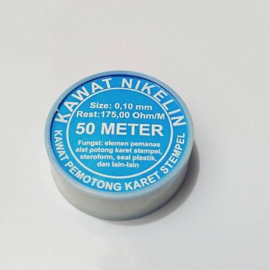 

Kawat Nikelin 0,10 mm