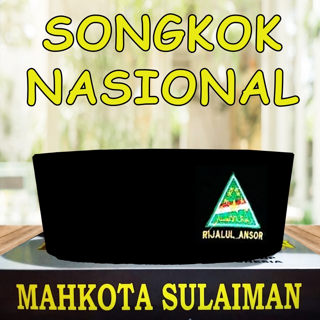 COD Songkok Bordir Logo Rijalul Ansor