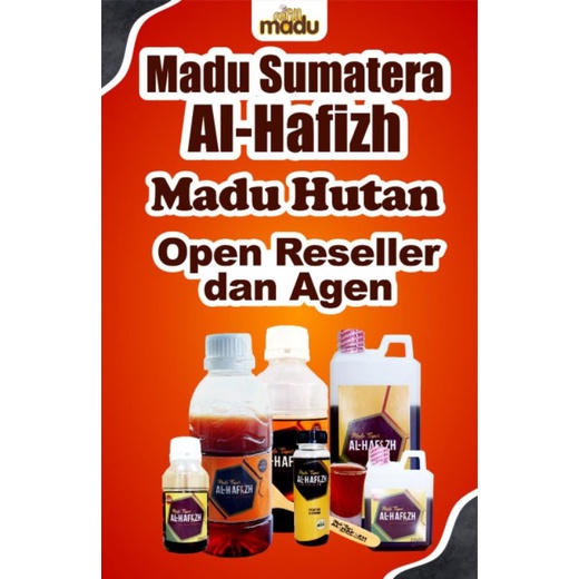 

MADU HUTAN SUPER AL HAFIZH 1KG MIN 2 BOTOL (PAKET RESELLER)