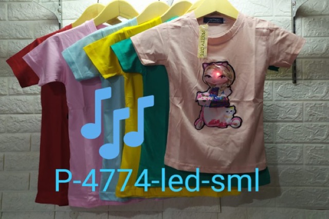 PROMO LIVE SHOPEE KAOS LED ANAK MOTIF CAMPUR CEWE COWO KHUSUS LIVE SHOPEE