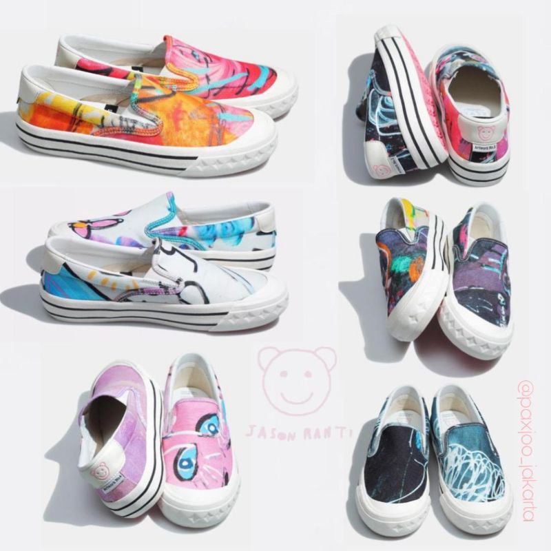 Sepatu compass X Jason ranti artwork 1-6