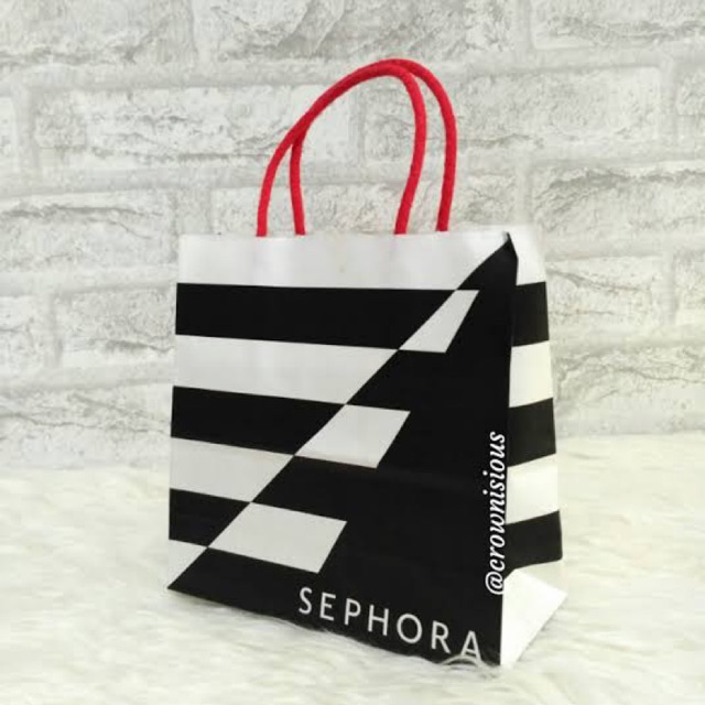 

sephora paper bag