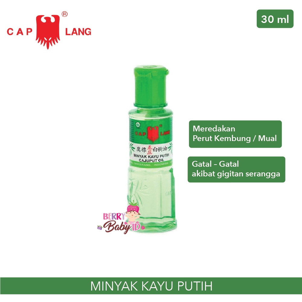 Cap Lang Minyak Kayu Putih Aroma Terapi Anak Dewasa 15 ml 30 ml 60 ml Berry Mart