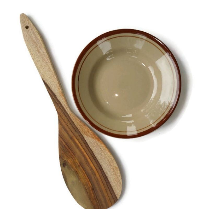 Centong nasi jumbo kayu sonokeling / centong kayu besar