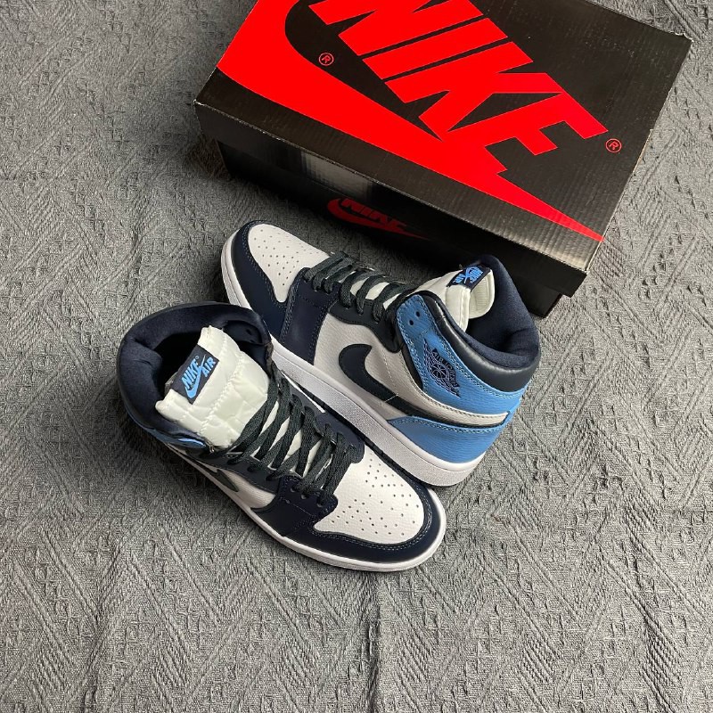 Nike Air Jordan 1 High Obsidian Blue Size 40-45 Premium Quality Made in Vietnam