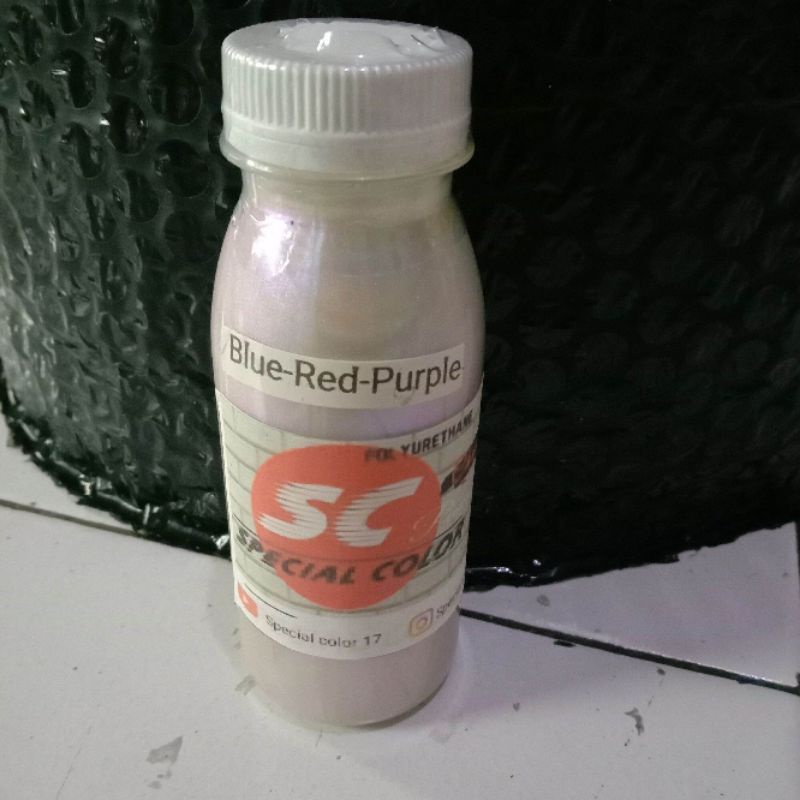 blue reed purple 100ml cat bunglon 3 warna
