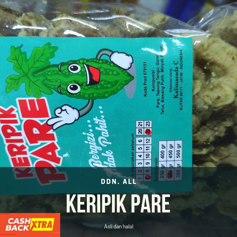 Jual Keripik Pare Khas Malang 300 Gr Shopee Indonesia